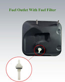 0.88 Gallon Fuel Tank Assembly Kit for 196cc, 208cc, and 212cc Small Engines