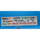 2001 Hess Toy Truck and Helicopter Featuring Authentic Lights and Functional Rotors