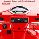 Electric 6V Red 3-Wheel Ride-On Motorcycle Toy for Kids 🛵