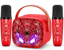 Compact Karaoke Toy for Kids: Fun Birthday Present for Ages 4-6 in Red