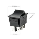Set of 2 Foot Pedal Switches with 6 Pins for 6V, 12V, and 24V Ride-on Toy Cars