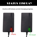 12V Versatile Charger for Children's Ride-On Vehicles, Power Wheels Connector, LED Light