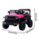 Remote-Controlled Electric Ride-On Car with Swing and Music for Children Aged 3-5