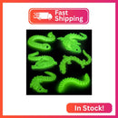 Set of 6 Luminescent 3D Printed Animal Fidget Toys with Articulated Features