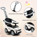 OLAKIDS 4-in-1 Ivory White Ride-On Push Car TQ10131WH