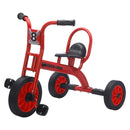 WOGDKS Metal Tricycle for Kids Aged 3-6 with Airless Rubber Tires