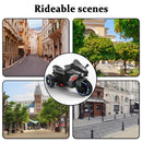 Grey 12V Electric Motorcycle for Kids with USB MP3 – Perfect Gift for 3-4 Year Olds