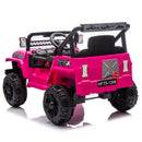 12V Electric Ride-On Toy Truck for Kids with Remote Control and LED Lights