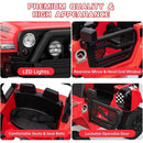 12V Electric Ride-On Truck for Kids with Remote Control, Suspension, and LED Lights