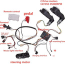 Complete 12V Wiring Kit for Parental Remote Control Car Accessories