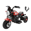 🏍️Electric 3 Wheel Ride On Motorcycle for Kids - 6V Dual Drive Toy in Red