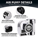 12V 150db Super Loud Motorcycle Air Horn Kit with Air Compressor