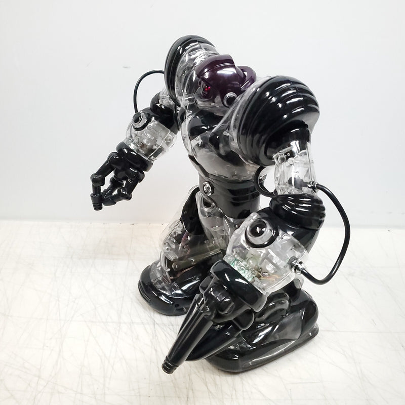14-Inch Clear and Black Robosapien RS Interactive Robot