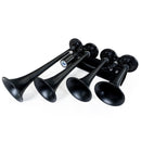 Rage 4-Chime 3-Liter Air Horn System - 120 PSI with Quick Install Features