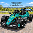 Aston Martin AMR26 24V Green Electric Ride-On Car for Kids with Remote Control and Bluetooth