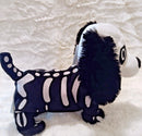 Animated Beagle Skeleton Dog Dance Stepper Inspired by Michael Jackson's Thriller