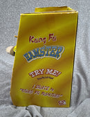 2001 Gemmy Vintage Kung Fu Dancing Hamster with Nunchucks in Black Gi