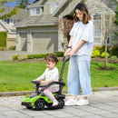 Lamborghini-Inspired Green Push Car for Toddlers Aged 1-3
