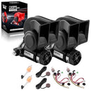 Dual 150Db Electric Car Air Horn Set
