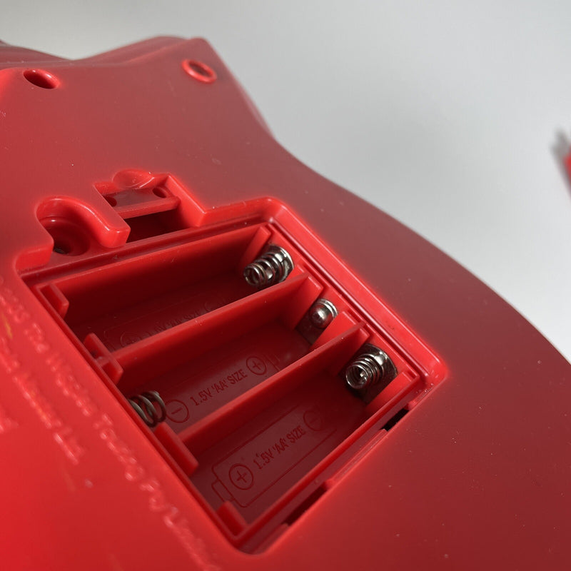 Red Spin Master Musical Guitar Toy 2003