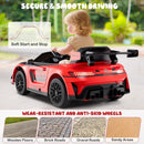 Costzon 12V Mercedes-AMG GT3 Licensed Kids Ride-On Car with Remote Control