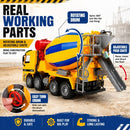 15-Inch Jumbo Cement Mixer Truck Toy for Children
