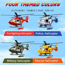 Interactive Rescue Helicopter Toy with Lights and Sounds for Toddlers