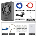 litillbuly 10 Inch Car Subwoofer,Slim Under Seat Car Subwoofer Powered, High/...