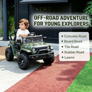 Bluetooth-Enabled Kids' Electric Truck with LED Lights
