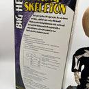 Retro Gemmy 17" Large Head Grooving Skeleton Super Freak *Inspected*