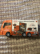 Black & Decker Portable Garage Truck Toy with Flip-Open Storage