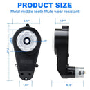 24V High-Speed 50000RPM Motor Gearbox with Durable Steel Gears for Kids Ride-On Vehicles