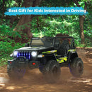 12V Kids Ride-On Truck with Safety Belt and Music