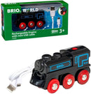 Battery-Operated Rechargeable Toy Train - Perfect Present for Ages 3 and Up | Brio World