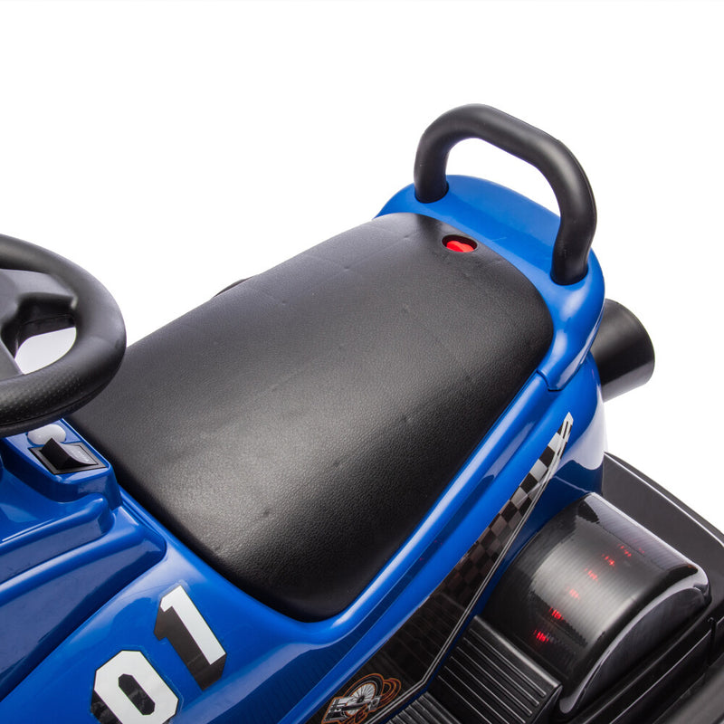 Kids Ride-On Motorized Bumper Car with Integrated System and 360-Degree Rotation