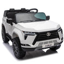 24V Double Seat Kids Ride-On Car with 2.4G Remote Control, Bluetooth, and LED Lights