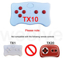 Weelye TX10 Compact Red Bluetooth Remote Control with 2.4G Technology