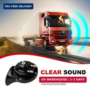 High-Performance 12V 300DB Snail Horn Kit with Dual Tone