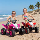 12V Electric Quad Bike for Kids with Music, Lights, USB Port, and Wireless Features