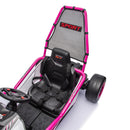 24V 400W Kids Electric Drift Go Kart with Rear Suspension and Roll Cage