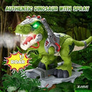 Dinosaur Push Ride-On Toy Car for Kids with Lights, Music, and Smoke Effects