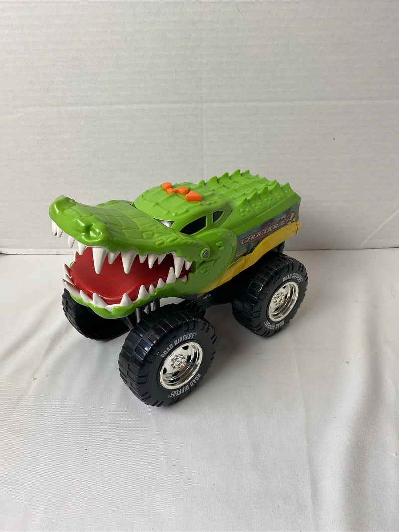 Racing Road Crocodile Monster Truck Toy with Light and Sound Effects