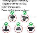 12V Kids Ride-On Toy Charger with LED Indicator for Secure Charging