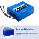36V 20Ah Power Battery with 30A BMS, T-Plug, and XT60 Connectors