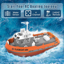 Losbenco 1/72 High-Speed RC Tugboat for Pools and Lakes
