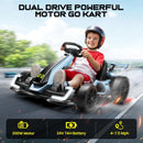 24V 2x150W Drift Go Kart for Kids with Adjustable Seat✨