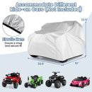 Kids Ride-On Toy Car Protective Cover with Storage Bag