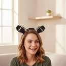 Black Cosplay Headband with Adorable Mechanical Ears