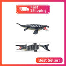 SmilerSmile 10.6" Grey Mosasaurus Plastic Sea Creature Model
