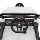 12V Remote-Controlled Electric Jeep Truck Toy for Kids in White